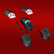 HyperX Pulsefire Saga gaming-mus (svart)