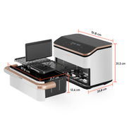 Cosori Dual Blaze Twinfry Chef Edition Dubbel 10 l Fristående 2800 W Varmluftsfritös