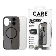 PanzerGlass CARE by Smokey Case w. Black MagSafe iPhone 17