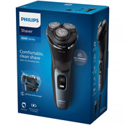 Philips 3000 series Shaver S3144/00 Elektrisk rakapparat för våt- och torrakning