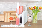 Unold Slush-Eismaschine Susi 48940 Glassmaskin med kompressor 2 l 220 W Vit