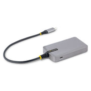 StarTech.com USB-C-hubb med 3 portar och Ethernet