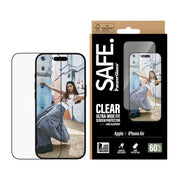 PanzerGlass SAFE. by Screen Protector w. Black Frame iPhone Air