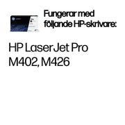 HP 26A svart original LaserJet-tonerkassett