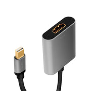 LogiLink CDA0110 videokabeladapter 0,15 m Mini DisplayPort HDMI Svart