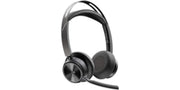 HP Poly Voyager Focus 2-M USB-C-C Headset USB-C/A Adapter Charging Stand