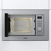 Gorenje BMI201AG1X Rostfritt stål Kombinationsmikrovågsugn Inbyggd 20 l 800 W