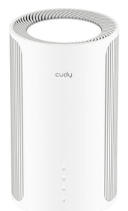 Cudy P2 trådlös router 2.5 Gigabit Ethernet Dual-band (2,4 GHz / 5 GHz) 5G Vit