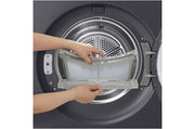 LG RHX5009TBB tumlare Fristående Frontmatad 9 kg grafit