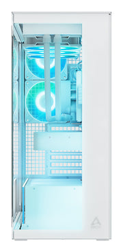 ARCTIC Xtender White (Clear Glass) Midi Tower Vit