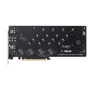 ASUS Hyper M.2 x16 Gen 4 nätverkskort/adapters Intern