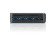 ATEN 4 x 4 USB 3.2 Gen1-switch för delning av kringutrustning