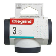 Legrand 694520 reseadaptrar Typ F Svart