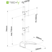 Techly ICA-LCD 2520V fäste och ställ till bildskärm