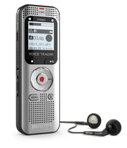 Philips Voice Tracer DVT2015 diktafoner Inbyggt minne och flashminne Silver