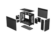 ASUS PRIME AP201 MicroATX Mini Tower Svart
