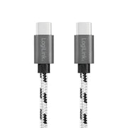 LogiLink CU0200 USB-kablar USB 2.0 USB C 0,48 Gbit/s Svart