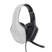 Trust GXT 415W Zirox Headset Kabel Huvudband Spela Vit
