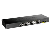 D-Link DGS-1250-28X hanterad L3 Gigabit Ethernet (10/100/1000) Svart