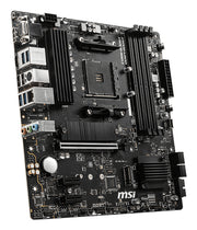 MSI B550M PRO-VDH moderkort AMD B550 Uttag AM4 micro ATX