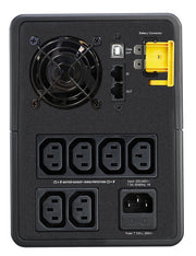 APC BX1600MI strömskydd (UPS) Linjeinteraktiv 1,6 kVA 900 W 6 AC-utgångar