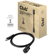 CLUB3D CAC-1120 DisplayPort-kabel 1 m Mini DisplayPort Svart