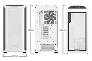 be quiet! Shadow Base 800 DX White Midi Tower Vit