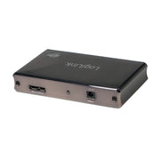 LogiLink UA0282 gränssnittshubbar USB 3.2 Gen 1 (3.1 Gen 1) Micro-B 5000 Mbit/s Svart