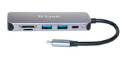 D-Link DUB-2325 dockningsstationer för bärbara datorer USB Type-C Grå