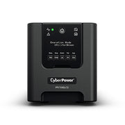 CyberPower PR750ELCDGR strömskydd (UPS) Linjeinteraktiv 0,75 kVA 675 W 4 AC-utgångar
