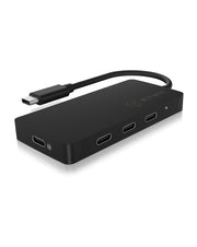 ICY BOX IB-HUB1429-CPD USB 3.2 Gen 2 (3.1 Gen 2) Type-C 10000 Mbit/s Svart