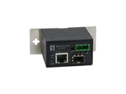 LevelOne IEC-4000 mediakonverterare för nätverk 100 Mbit/s Svart