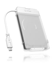 ICY BOX IB-AC703-C HDD- / SSD kabinett Translucent