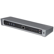 StarTech.com 4K USB-C-docka för tre skärmar med 5 USB 3.0-portar
