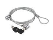 Conceptronic CNBSLOCK15T kabellås Silver 1,5 m
