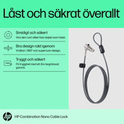 HP Nano Kombinationskabellås