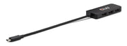 CLUB3D CSV-1553 dockningsstationer för bärbara datorer USB Type-C Svart