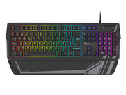 GENESIS Rhod 350 RGB tangentbord Spela USB QWERTY Spansk Svart