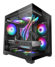 Mars Gaming MC-VIEW2 Mini Tower Svart
