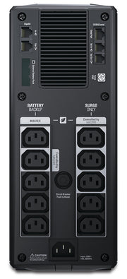 APC Back-UPS Pro strömskydd (UPS) Linjeinteraktiv 1,5 kVA 865 W 10 AC-utgångar
