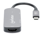 Manhattan 130707 dockningsstationer för bärbara datorer Kabel USB 3.2 Gen 1 (3.1 Gen