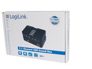 LogiLink USB Sound Box Dolby 7.1 8-Channel 7.1 kanaler