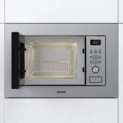 Gorenje BM201AG1X Rostfritt stål Grillmikrovågsugn Inbyggd 20 l 800 W