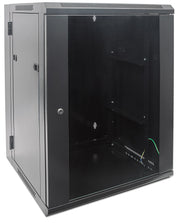 Intellinet 712019 rack 15U Väggmonterad rack Svart