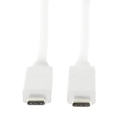 LogiLink CU0130 USB-kablar USB 3.2 Gen 2 (3.1 Gen 2) 0,5 m USB C 10 Gbit/s Vit