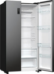 Gorenje NRR9185EABXL Kombinerad kyl/frys side-by-side Fristående 550 l Svart