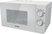 Gorenje 738193 Vit Enbart mikrovågsugn Bänkdiskmaskin 20 l 800 W
