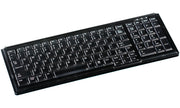 Contour Design Active Key AK-7000 tangentbord Industriell USB QWERTZ tyska Svart
