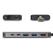 StarTech.com USB-C till HDMI-multiportadapter med 140 W PD-laddning