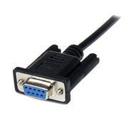 StarTech.com SCNM9FM2MBK seriella kablar Svart 2 m DB-9